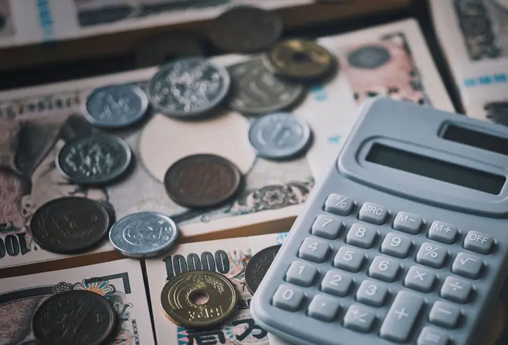 Gray Color Calculator Japanese Money